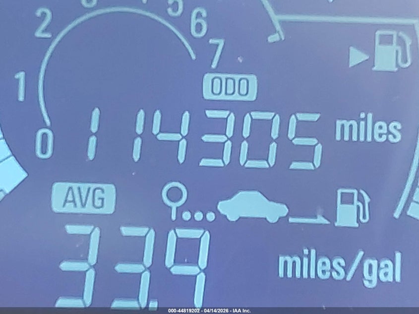 2015 Chevrolet Spark 1Lt Cvt VIN: KL8CD6S94FC742370 Lot: 44819202