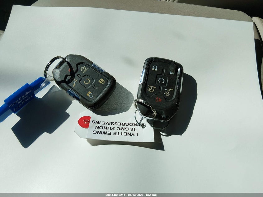 2016 GMC Yukon Denali VIN: 1GKS2CKJ9GR265665 Lot: 44819211