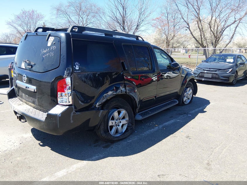 Vin: 5n1ar1nb8cc606669, lot: 45316521, nissan pathfinder sv 20124