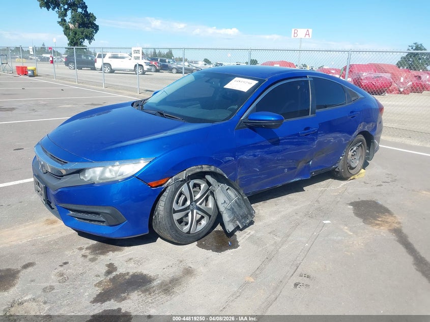 2018 Honda Civic Lx 2HGFC2F56JH594754 photo 1