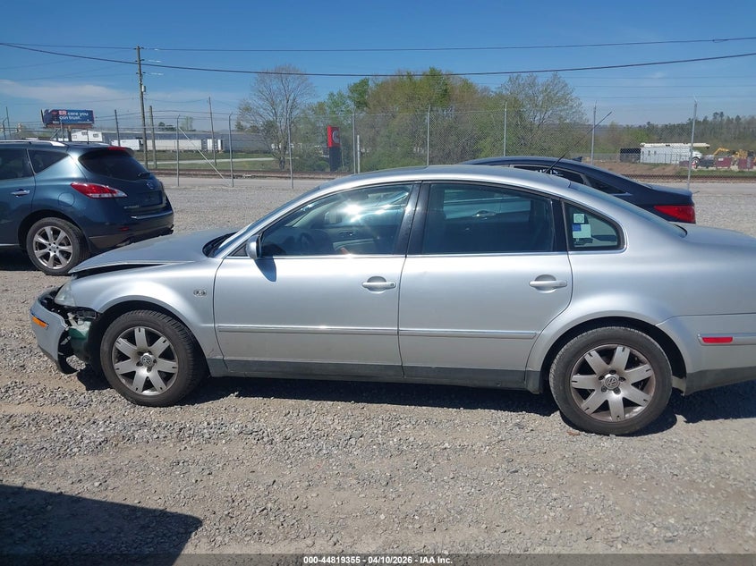 2003 Volkswagen Passat Glx VIN: WVWRH63B73P263534 Lot: 44819355