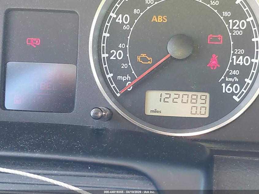 2003 Volkswagen Passat Glx VIN: WVWRH63B73P263534 Lot: 44819355