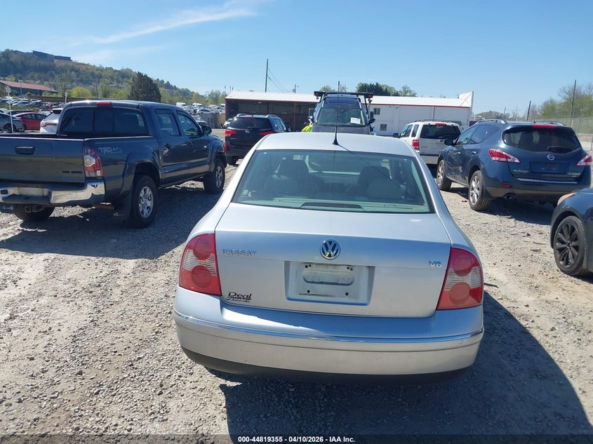 2003 Volkswagen Passat Glx VIN: WVWRH63B73P263534 Lot: 44819355