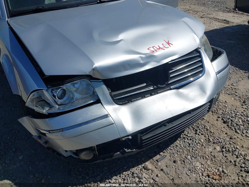 2003 Volkswagen Passat Glx VIN: WVWRH63B73P263534 Lot: 44819355