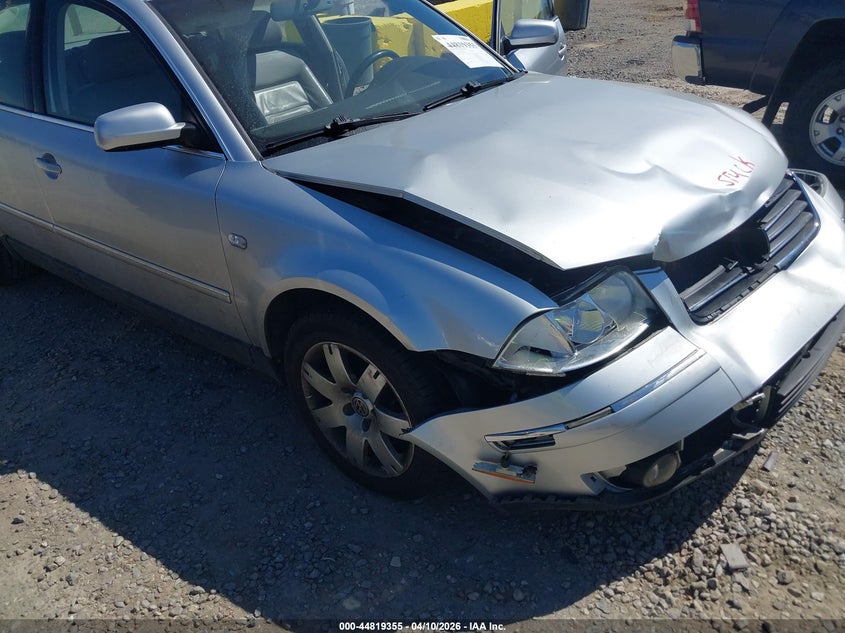 2003 Volkswagen Passat Glx VIN: WVWRH63B73P263534 Lot: 44819355