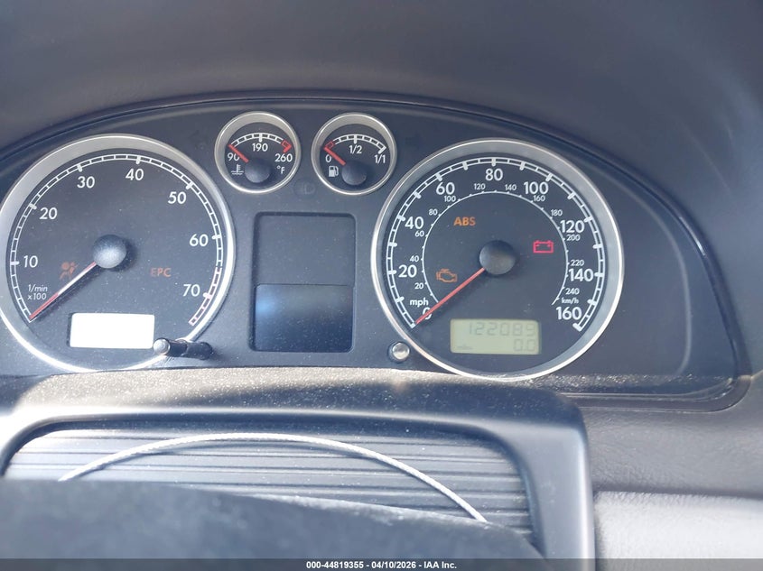 2003 Volkswagen Passat Glx VIN: WVWRH63B73P263534 Lot: 44819355