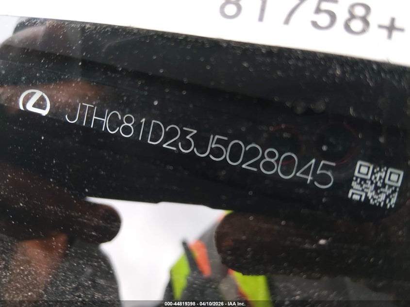 JTHC81D23J5028045 2018 Lexus Is 3.5 Is 300 silver