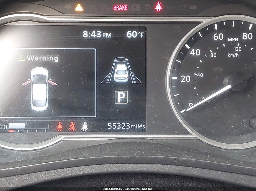 2022 Nissan Versa 1.6 Sv Xtronic Cvt VIN: 3N1CN8EV5NL857946 Lot: 44819515