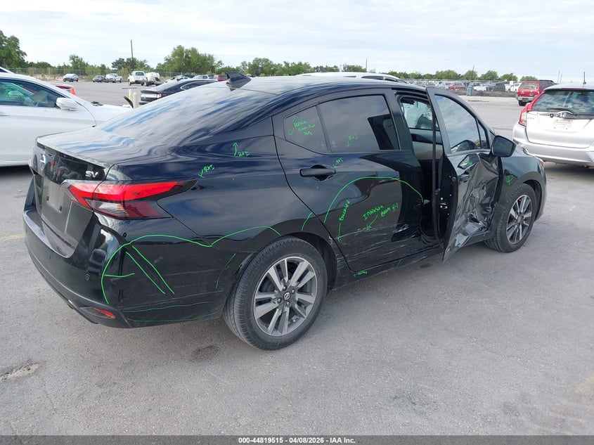 2022 Nissan Versa 1.6 Sv Xtronic Cvt VIN: 3N1CN8EV5NL857946 Lot: 44819515