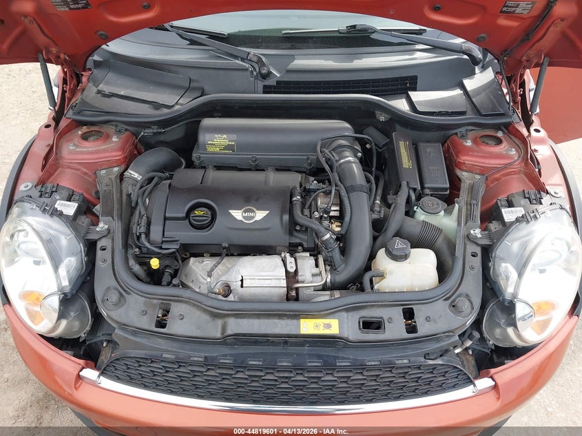 2012 Mini Cooper S VIN: WMWSV3C52CT385998 Lot: 44819601