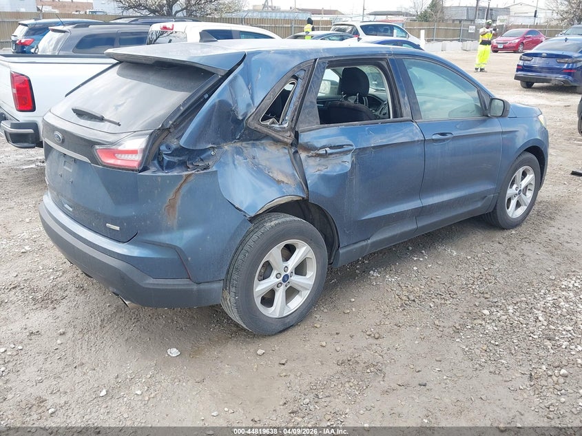 2019 Ford Edge 2.0 Se blue Lot 111044819638 Vin 2FMPK3G92KBC49461
