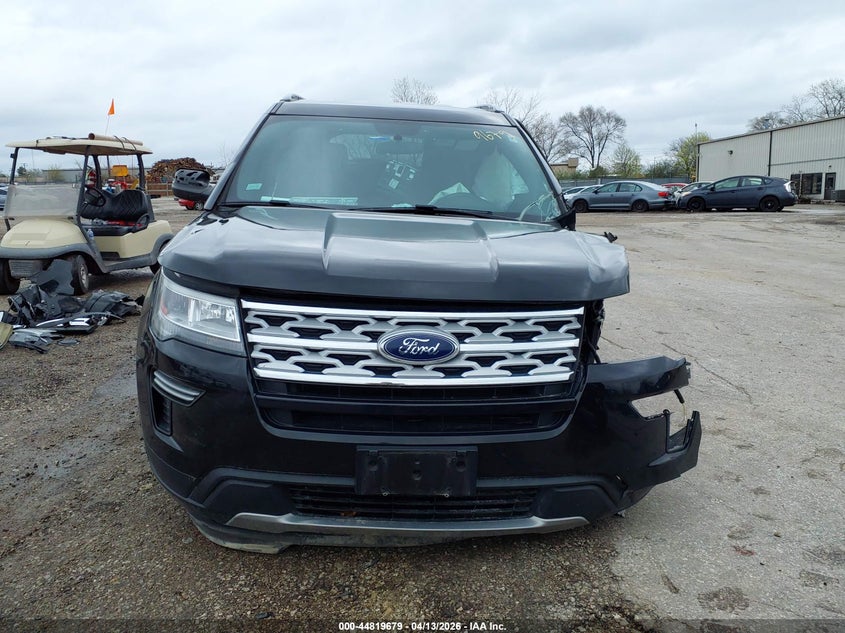 2019 Ford Explorer 3.5 Xlt black Lot 111044819679 Vin 1FM5K8D83KGA15418