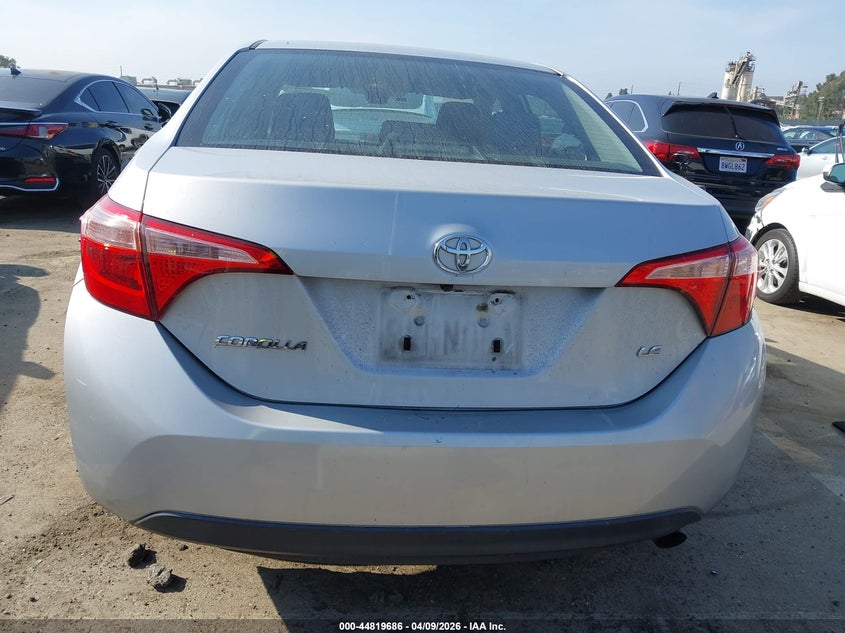 2019 Toyota Corolla 1.8 Le silver Lot 111044819686 Vin 2T1BURHE5KC146873
