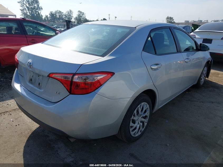 2019 Toyota Corolla 1.8 Le silver Lot 111044819686 Vin 2T1BURHE5KC146873