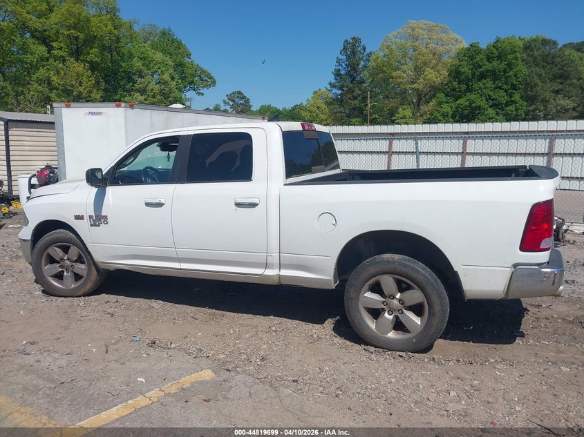 2019 Ram 1500 5.7 Ram Classic Big Horn 4X4 6'4 Box white Lot 111044819699 Vin 1C6RR7TT7KS658845