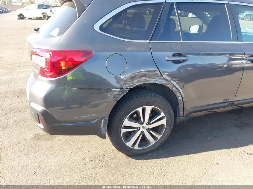 2019 Subaru Outback 2.5 2.5I Limited grey Lot 111044819756 Vin 4S4BSANC6K3322800