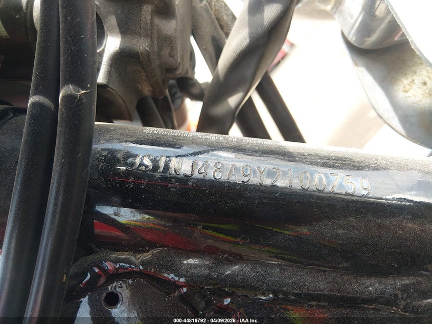 2000 Suzuki Gz250 VIN: JS1NJ48A9Y2100759 Lot: 44819792