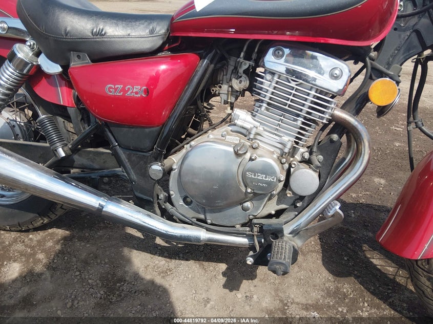 2000 Suzuki Gz250 VIN: JS1NJ48A9Y2100759 Lot: 44819792