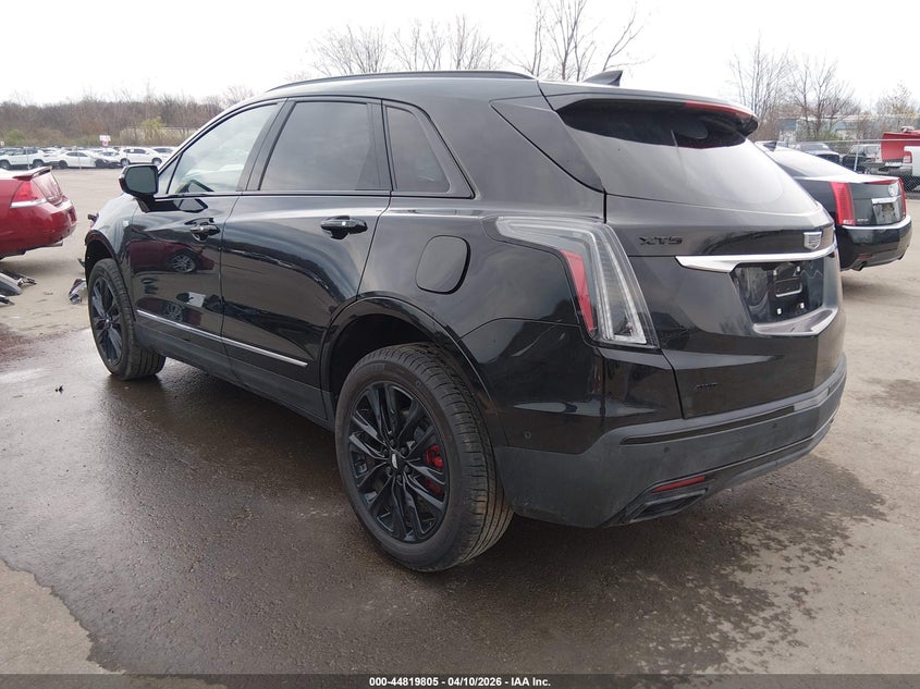 Vin: 1gykngrs5sz142733, lot: 45317077, cadillac xt5 awd sport 20253