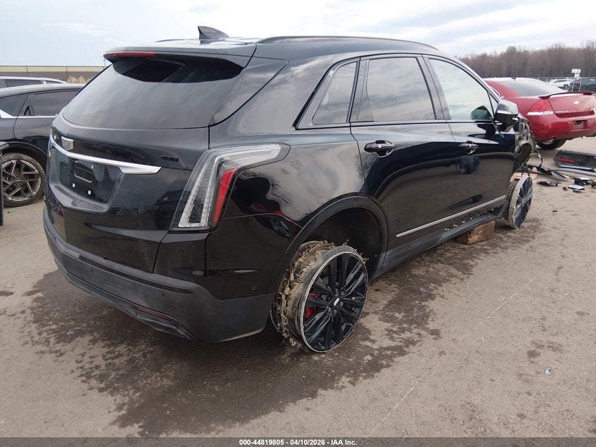 Vin: 1gykngrs5sz142733, lot: 45317077, cadillac xt5 awd sport 20254