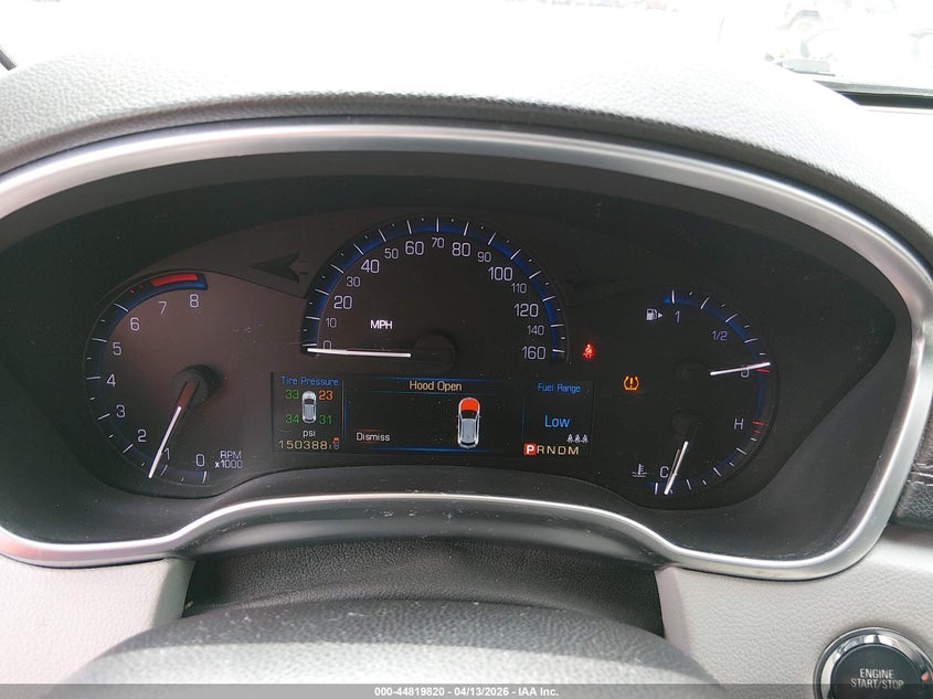 2014 Cadillac Srx Luxury Collection VIN: 3GYFNBE3XES609634 Lot: 44819820