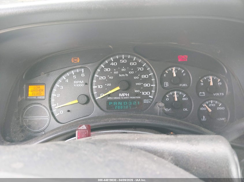 2001 Chevrolet Suburban 1500 Lt VIN: 3GNEC16T21G249960 Lot: 44819830