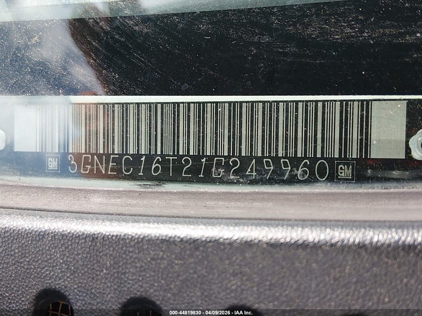 2001 Chevrolet Suburban 1500 Lt VIN: 3GNEC16T21G249960 Lot: 44819830