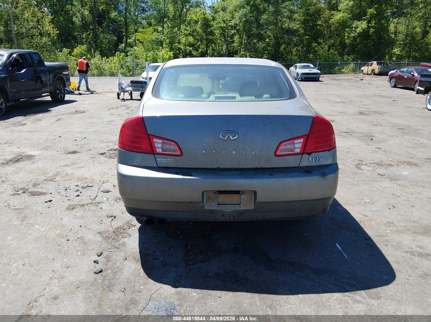 2004 Infiniti G35 VIN: JNKCV51E24M108591 Lot: 44819844