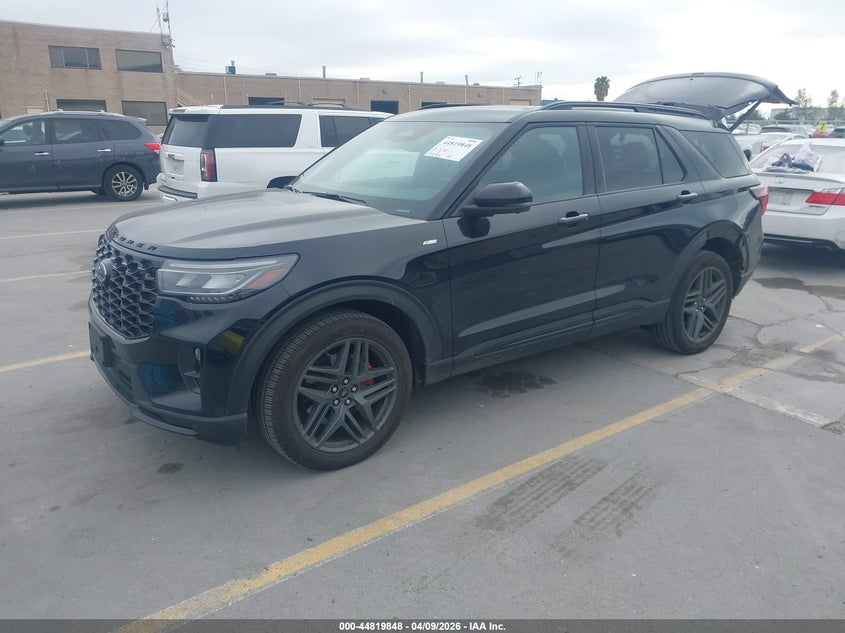 Vin: 1fmuk8khosga46222, lot: 45317120, ford explorer st-line 20252