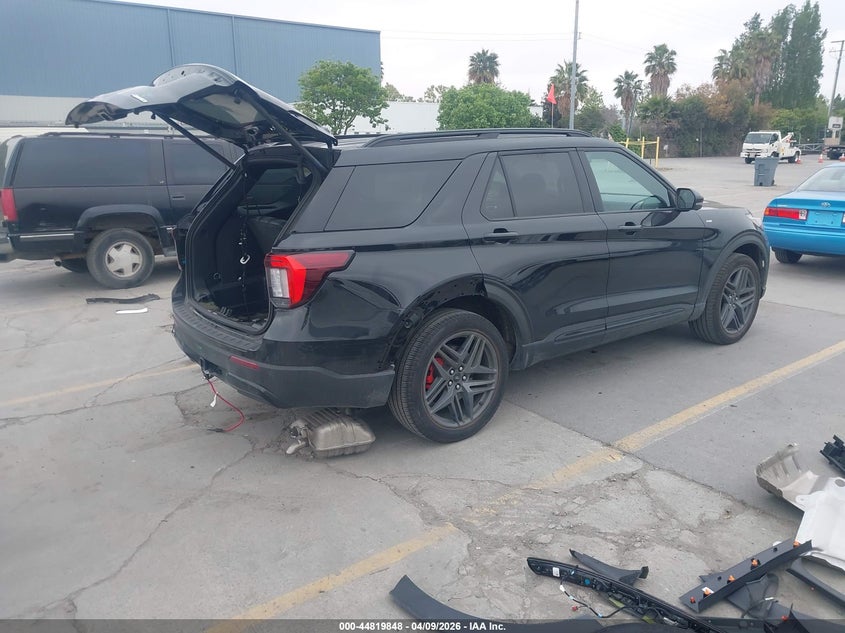 Vin: 1fmuk8khosga46222, lot: 45317120, ford explorer st-line 20254