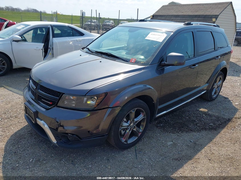 3C4PDCGG0HT553916 2017 Dodge Journey 3.6 Crossroad Plus grey