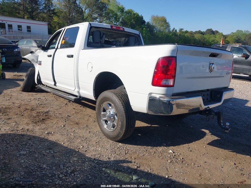 2018 Ram 2500 6.7 Tradesman 4x4 6'4 Box White Lot 111044819948 Vin 3C6UR5CL8JG337398