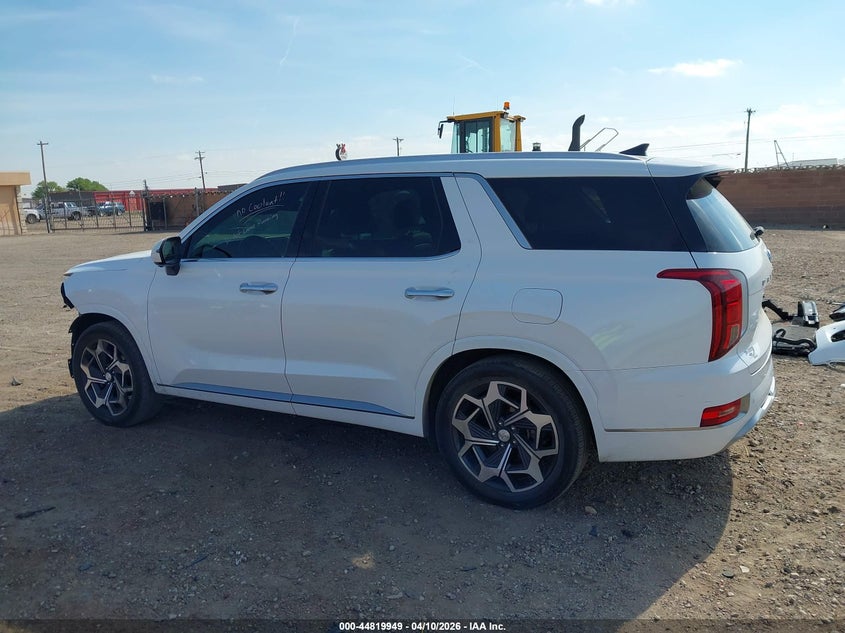 2022 Hyundai Palisade Calligraphy VIN: KM8R74HE3NU351961 Lot: 44819949