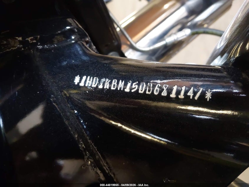 2013 Harley-Davidson Flhx Street Glide VIN: 1HD1KBM15DB681147 Lot: 44819955