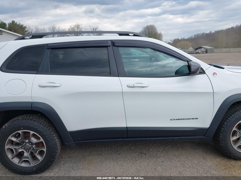 2020 Jeep Cherokee 3.2 Trailhawk 4X4 white Lot 111044819973 Vin 1C4PJMBX4LD583456