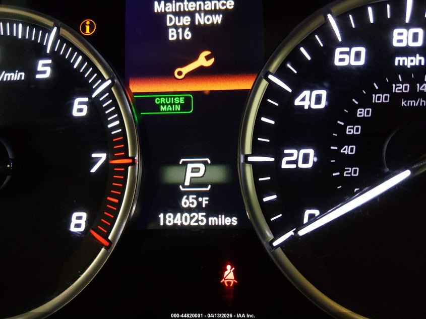 2014 Acura Mdx Technology Package VIN: 5FRYD4H41EB043307 Lot: 44820001