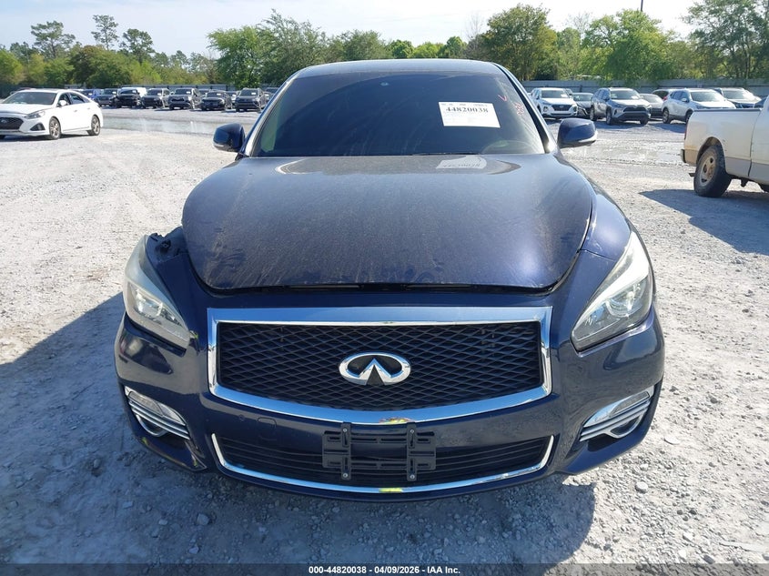 2018 Infiniti Q70L 3.7X Luxe VIN: JN1BY1PR6JM370362 Lot: 44820038