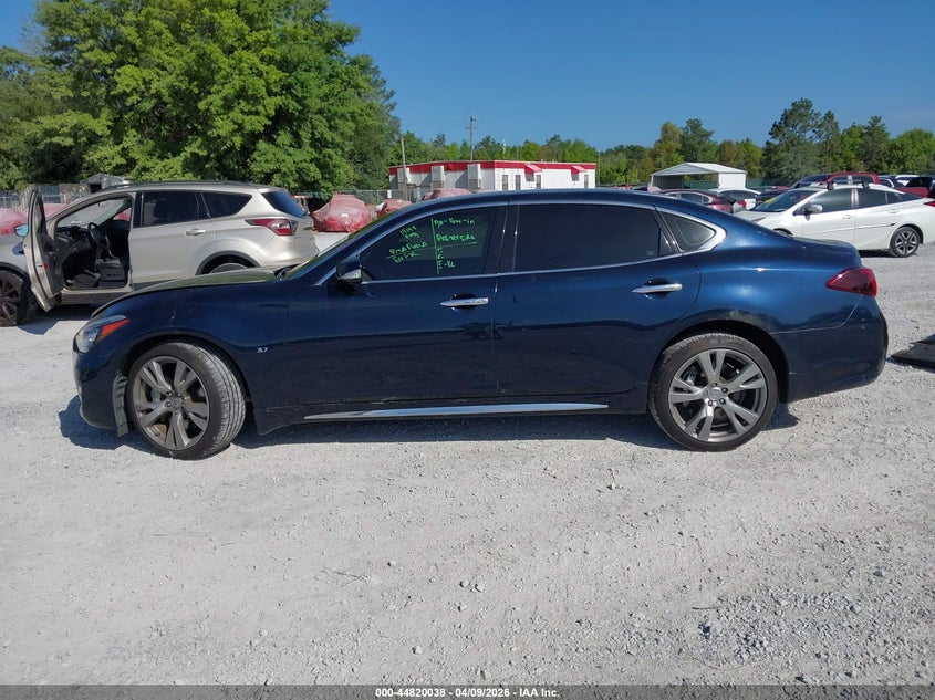 2018 Infiniti Q70L 3.7X Luxe VIN: JN1BY1PR6JM370362 Lot: 44820038