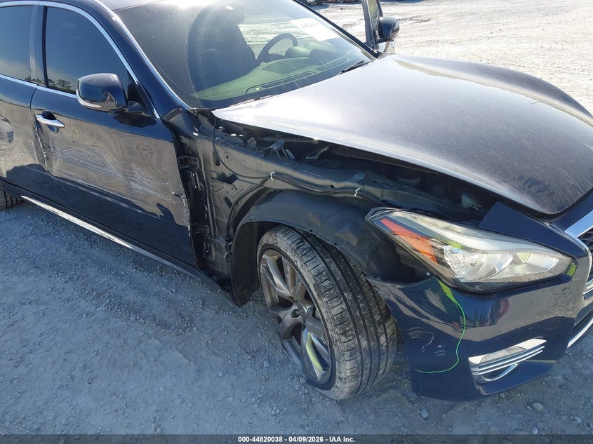 2018 Infiniti Q70L 3.7X Luxe VIN: JN1BY1PR6JM370362 Lot: 44820038