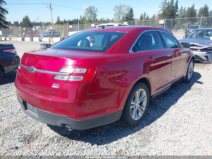 2014 Ford Taurus 3.5 Sel red Lot 111044820086 Vin 1FAHP2H8XEG170780