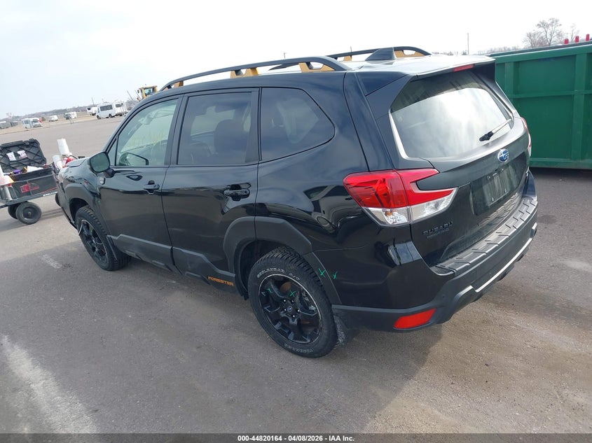 2025 Subaru Forester 2.5 Wilderness black Lot 111044820164 Vin JF2SKAHC0SH401352