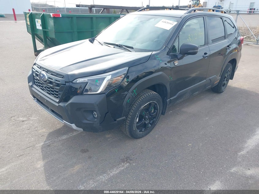 2025 Subaru Forester 2.5 Wilderness black Lot 111044820164 Vin JF2SKAHC0SH401352