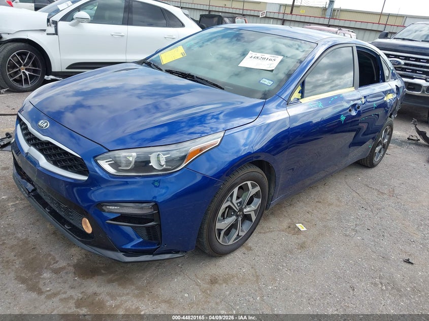 2021 Kia Forte 2.0 Lxs blue Lot 111044820165 Vin 3KPF24AD5ME413123