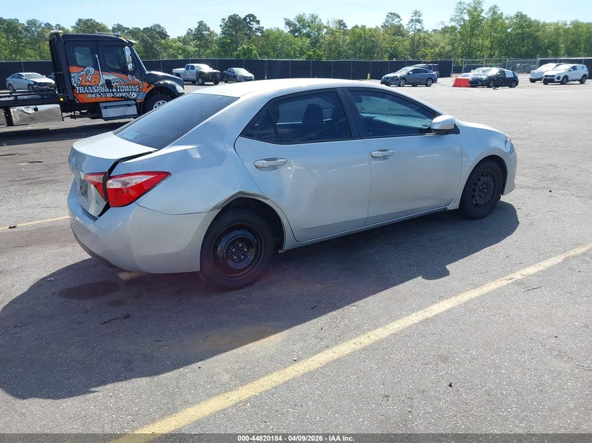 2017 Toyota Corolla 1.8 Le silver Lot 111044820184 Vin 2T1BURHE5HC784050