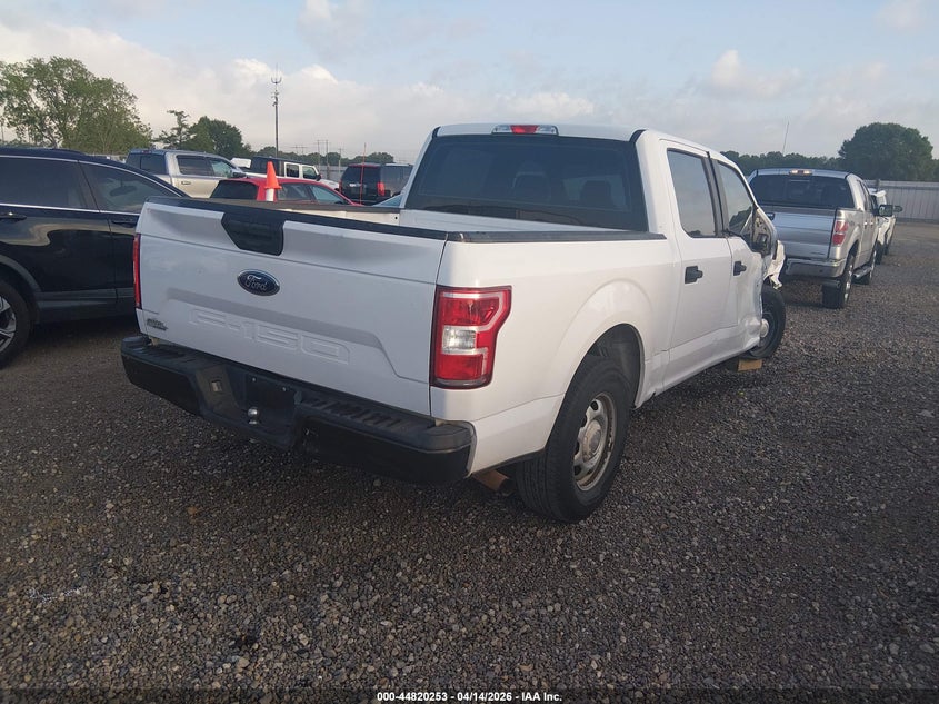2019 Ford F-150 3.3 Xl white Lot 111044820253 Vin 1FTEW1CB3KKD75587