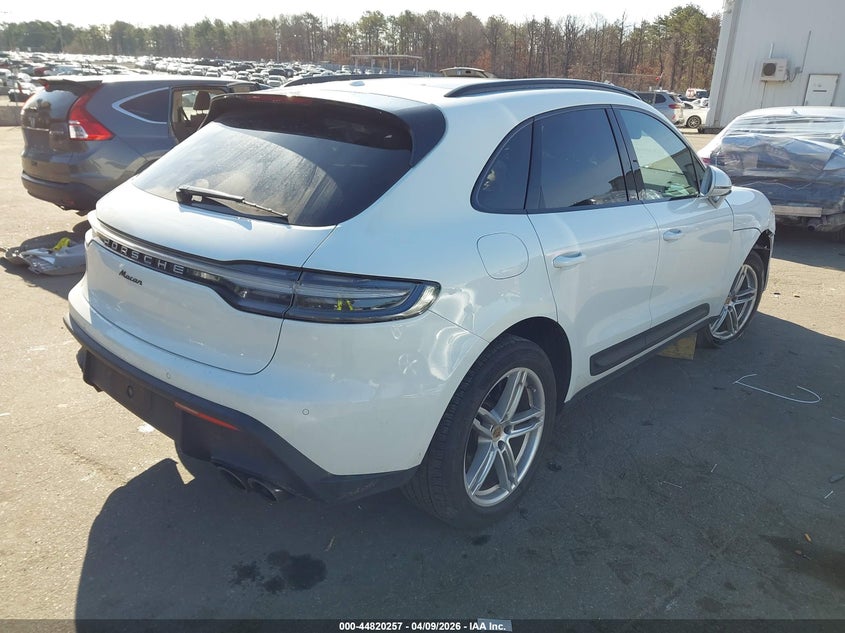 Vin: wp1aa2a53nlb06485, lot: 45317529, porsche macan 20224