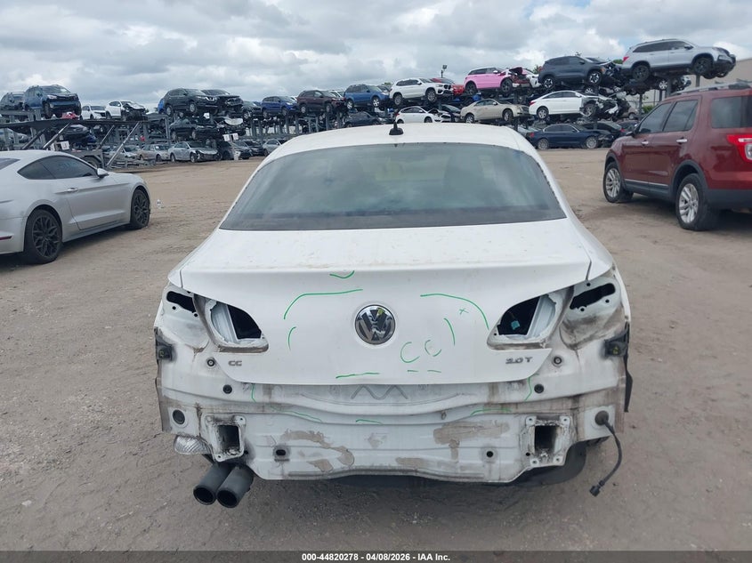 2010 Volkswagen Cc Sport VIN: WVWMN7AN5AE555701 Lot: 44820278