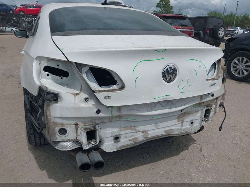 2010 Volkswagen Cc Sport VIN: WVWMN7AN5AE555701 Lot: 44820278