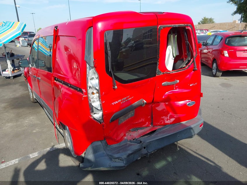 NM0LS7F70H1314254 2017 Ford Transit 2.5 Connect Xlt red
