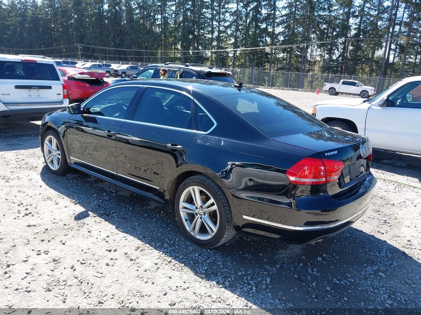 2015 Volkswagen Passat 2.0L Tdi Sel Premium